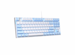 MageGee MK-STAR wired keyboard (blue and white)