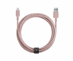 Native Union Belt Cable USB-A to Lightning 3m Rose