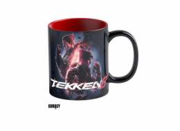 Hrnek Good Loot Tekken 8 Art Heat Reveal 450 ml Černá, Červená