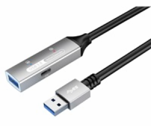 PremiumCord USB 3.2. repeater a prodlužovací kabel Male-F...