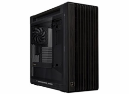 ASUS case PROART PA602 WOOD TG PWM BLACK, Mid Tower, průhledná bočnice, černá