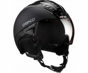 Lyžařská přilba CASCO SP-2 Carbonic Visor Black  M 55-57