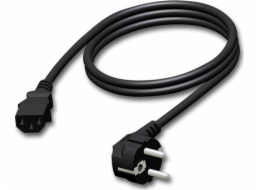 Napájecí kabel Procab PROCAB CAB490/3 Napájecí kabel - schuko samec - euro napájecí samice - PVC kabel - 3 x 1,5 mm? 3 m