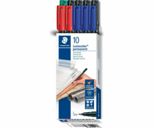 STAEDTLER Universalstift Lumocolor F perm 10St,Faltschachtel