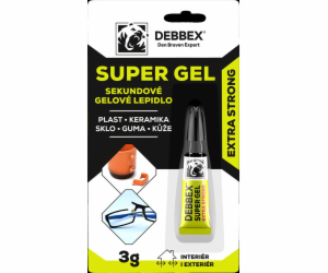 Lepidlo vteřinové 3 g DEBBEX super gel