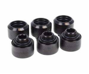 Eiszapfen 16mm HardTube Anschraubtülle G1/4, Schrauben-Set