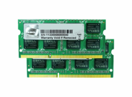 G.Skill SO-DIMM 16 GB DDR3-1600 (2x 8 GB) duální sada, RAM