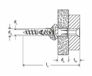 fischer univerzální hmoždinka UX 10x60