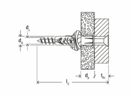 fischer univerzální hmoždinka UX 10x60