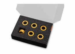 EK-Quantum Torque Compression Ring 6-Pack HDC 12 - Gold, Verbindung