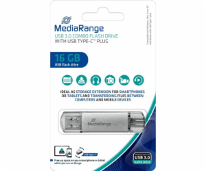 MediaRange Kombo-Speicherstick 16 GB, USB-Stick MR935