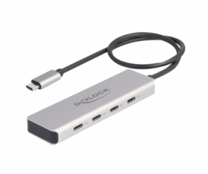 USB 10 Gbps USB Type-C hub se 4 x USB Type-C zásuvkou, US...