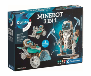 Clementoni MinerBot 3 v 1, experimentální box