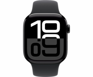 Apple Watch 10 42mm GPS Alu Sport S/M Jet Black/Black