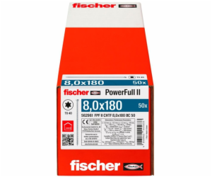 fischer vrut do dřeva PowerFull II 8,0x180 ZK TX VG