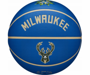 Wilson  NBA Team City Collector Milwaukee Bucks Ball WZ40...