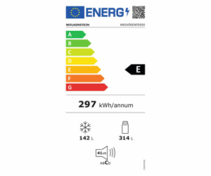 Wolkenstein WKG456ENFDIX kombinace lednice s mrazničkou 2...