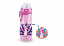 Dětská láhev NUK Sports Cup Disney Peacock 450 ml