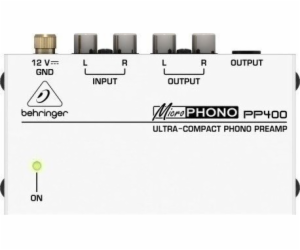 Behringer PP400 doplňkové hudební příslušenství Předzesil...