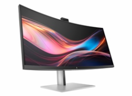 HP 734pm 34 Curved 3440 x1440, IPS,2000:1, 400nits,5ms, HDMI 2.0, DP 1.4, USB3-C,5xUSB-A 4x3W spkr, Cam, RJ-45,TB 4-100W