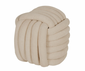 Pouf Domoletti HS-NP16-3, krémový, 45 x 45 x 45 cm