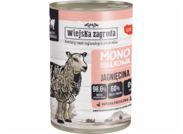 WIEJSKA ZAGRODA Monoproteinové Jehněčí - mokré krmivo pro kočky - 400g