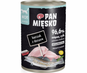 Mr. Meat Chicken s treskem - mokré krmivo pro kočky - 400 g