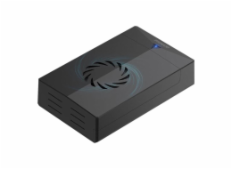 Kryt na HDD/SSD FIDECO P3U (USB 3.0, SATA 2.5"/3.5", Ventilátor)