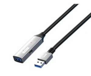 PREMIUMCORD USB 3.2. repeater a prodlužovací kabel Male-F...