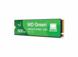 WD GREEN SSD 500GB SN3000, PCIe Gen4x4, M.2 2280, (R:5000/W:4100 MB/s)