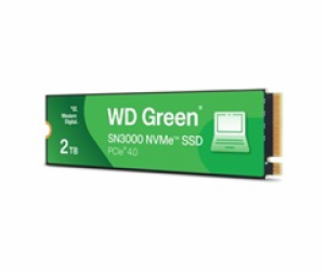 WD GREEN SSD 2TB SN3000, PCIe Gen4x4, M.2 2280, (R:5000/W...