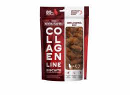 WIEJSKA ZAGRODA Collagen Line Collagen cookies Beef - pamlsek pro psa - 90g