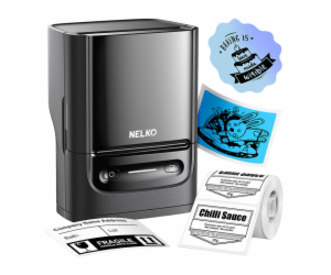 Nelko PM220 thermal label printer (black)