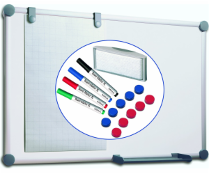 Maul  Whiteboard MAULpro 90x60cm kompletní sada