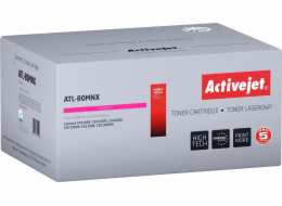 Activejet Toner ATL-80MNX (náhrada za Lexmark 80C2HME, Supreme; 3000 stran; purpurový)