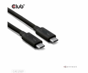 Club3D Kabel Thunderbolt 5, 80/120Gbps, Certifikovaný kab...