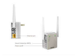 NETGEAR EX6120 - Wi-Fi extender - Wi-Fi 5 - 2.4 GHz, 5 GHz