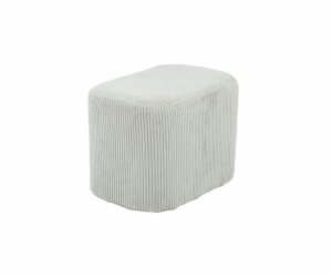 Pouf Domoletti 53000009202, krémová barva, 42x40x58 cm