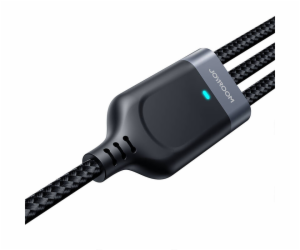 Multifunkční kabel USB na USB-C 2x Lightning Micro Joyroo...