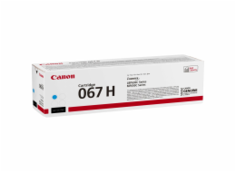 Canon 5105C002 - originální Canon TONER 067H azurová i-SENSYS LBP631Cw, LBP633Cdw, MF651Cw, MF655Cdw, MF657Cdw (2350 str.)