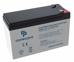 Baterie Conexpro AGM-12-7.2 VRLA AGM 12V/7,2Ah, F2 