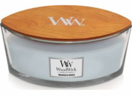 Svíčka dekorativní váza WoodWick, Magnolie a bříza, 453.6 g