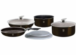 BerlingerHaus sada hrnců 9ks CLICK & COOK BH-7041 Shiny Black