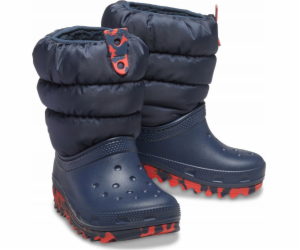 Crocs Crocs Classic Neo Puff Boot Kids 207684-410 Námořni...