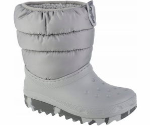 Crocs Crocs Classic Neo Puff Boot Kids 207684-007 šedá 29/30