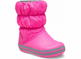 Crocs Crocs Winter Puff Boot Boot Kids 14613-6TR Růžová 33/34