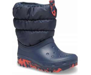 Crocs Crocs Classic Neo Puff Boot Kids 207684-410 Námořni...