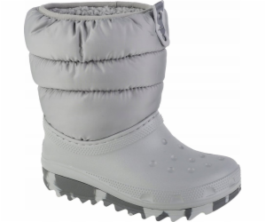 Crocs Crocs Classic Neo Puff Boot Kids 207684-007 šedá 28/29