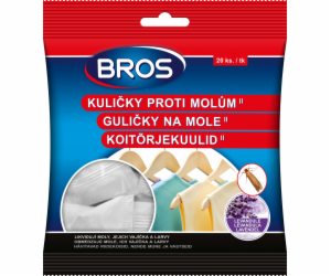 Kuličky proti šatním molům 20 ks levandule BROS