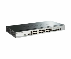  D-Link 28portový Smart Managed PoE Gigabit Stack Switch ...